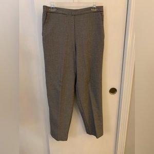 Alfred Dunner black gingham pants 10P